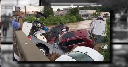 Poplava paralisala New Jersey: Oluja odnijela sve džipove iz salona automobila, dramatični prizori tjeraju strah u kosti