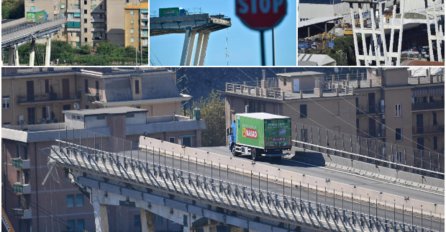 ZAKOČIO JE U ZADNJI ČAS, JOŠ JE U ŠOKU ZBOG UŽASA KOJI JE USLIJEDIO: Kamiondžija bio na korak do smrti kada se most URUŠIO!