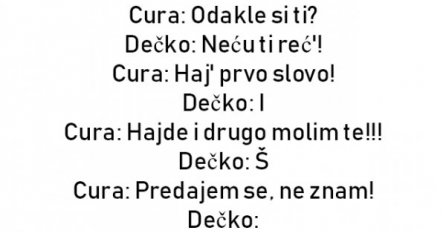 Cura: Odakle si ti?