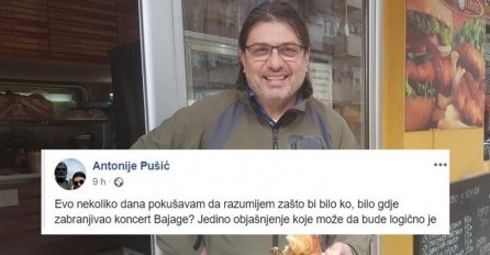 NAKON ŠTO SU HRVATI ZABRANILI NASTUP BAJAGE, OGLASIO SE RAMBO AMADEUS: Njegove riječi zapalile su REGION 
