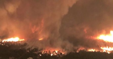 OBJAVLJEN SNIMAK VATRENOG TORNADA, LJUDI U PANICI: Požari divljaju zemljom, ali najgore se tek očekuje! 