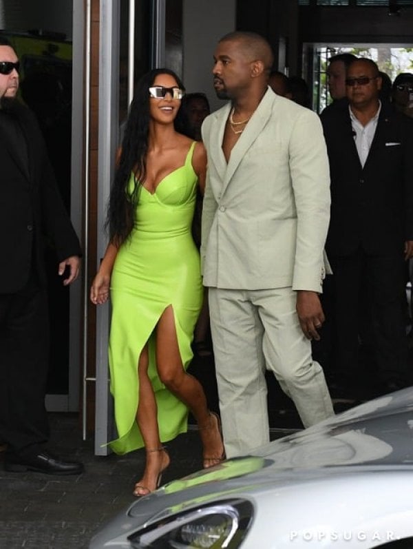 kim-kardashian-green-dress-2-chainz-wedding