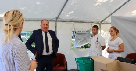 Mektić s predstavnicima USK-a razgovarao o smještaju i zbrinjavanju migranata