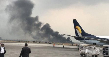 Srušio se najbolji avion  na pistu zračne baze: Vatrogasci su odmah stigli na mjesto nesreće, čekaju se informacije o žrtvama