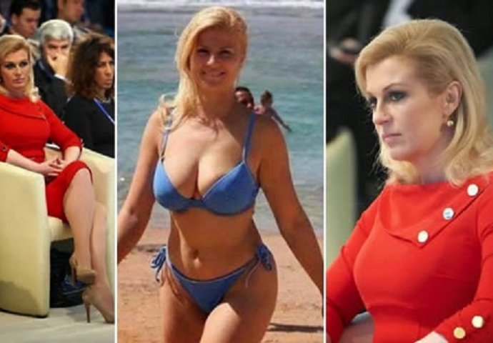 Президент хорватии в купальнике реальные