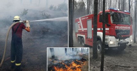 Veliki požar 50 kilometara od Berlina, stanovnicima savjetovano je da zatvore vrata i prozore zbog dima