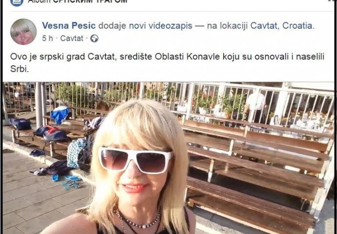 SRBIJANKA VESNA USRED DUBROVNIKA SNIMALA VIDEO I PROVOCIRALA: 'Ovo je Srbija'