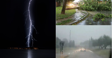 Nevrijeme u Hrvatskoj: Ceste su se pretvorile u bujice, voda je izbijala šahtove