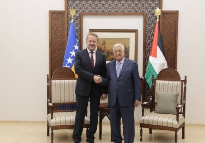 Izetbegović u Palestini pozvao na hitan prekid nasilja i obustavu gradnje izraelskih naselja