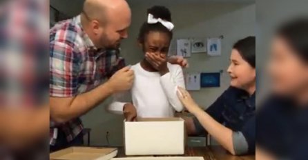 Za rođendan je dobila kutiju punu papira: Kada je vidjela šta je na dnu, počela je plakati od sreće! (VIDEO)