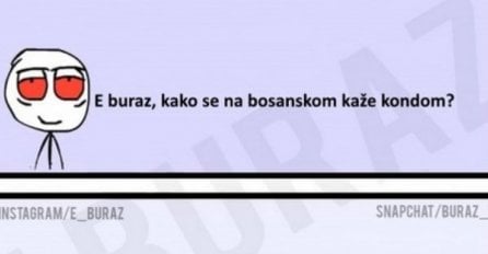 Kako se na bosanskom kaže kondom?