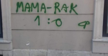 FASADA U BEOGRADU O KOJOJ SVI BRUJE: Ovaj grafit nikad niko ne treba da dira (FOTO)