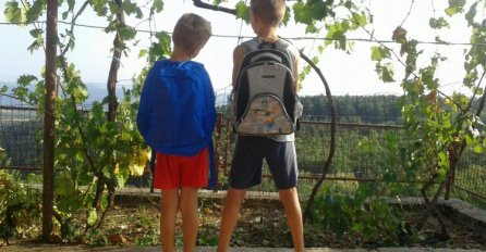 Braća Franjo i Stipe Crnjac jedini učenici u cijeloj školi