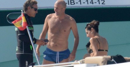 ZINEDIN ZIDAN USLIKAN GO NA JAHTI, ALI SVI SU GLEDALI U NJEGOVU BRUTALNU ŽENU: "Nije moguće da ovako izgleda"