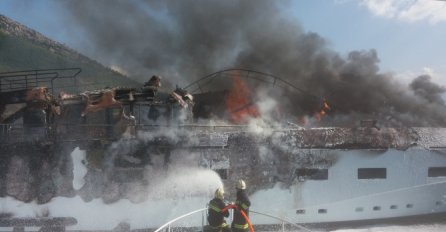 PAKAO NA MORU U HRVATSKOJ: Vatra se opet rasplamsala, odjeknule dvije eksplozije, ima povrijeđenih!