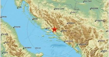 Jak zemljotres pogodio Hrvatsku, osjetio se i u BiH