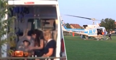 OBJAVLJEN DIRLJIV SNIMAK DUŠANOVOG POLASKA U BARSELONU: Bolničarka ga je u naručju donijela do helikoptera 