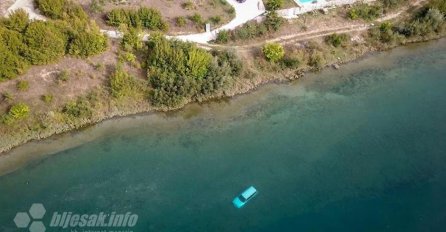 Mostar: Ukradeni automobil gurnuli u Neretvu
