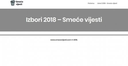 HDZ BiH kreirao posebnu web stranicu "Smeće vijesti"