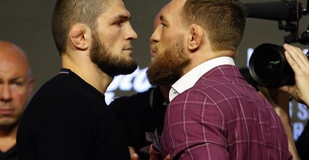 UDARAC ISPOD POJASA Sve je trpio, ali kada mu je McGregor spomenuo Putina Khabib je totalno poludio!