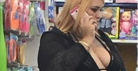 VIDJELA SAM JE U RADNJI I MORALA DA JE SLIKAM: Zbog donjeg dijela fotografije treba joj ZABRANITI ULAZAK U SVE OBJEKTE!