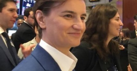 KAD JE UGLEDAO, NIJE MOGAO SAKRITI ODUŠEVLJENJE: Iznenađenje za premijerku Anu Brnabić na letu za New York!