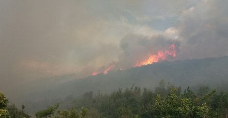 VELIKI POŽAR GUTA SJEVER ZEMLJE, NAREĐENA EVAKUACIJA: Panika na sve strane, PRIZORI SU SABLASNI! 