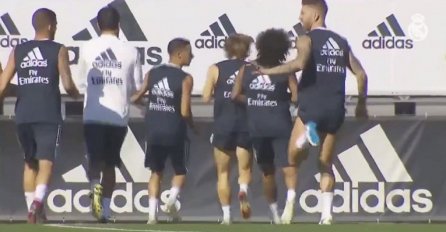 Modrić se na trening Reala došao pohvaliti trofejima, a onda je doživio OVO