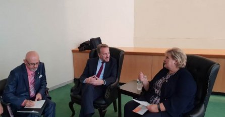 Izetbegović i Solberg potvrdili prijateljske odnose BiH i Norveške
