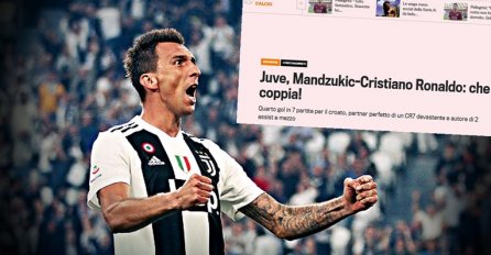 SUPER MARIO JE OD ČELIKA: Italijani u transu nakon izvedbi tandema Mandžukić-Ronaldo