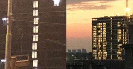 KULA SE NAGELA, PROZORI KRIVUDAJU: Ovo je zgrada BEOGRADA NA VODI o kojoj svi pričaju (FOTO)