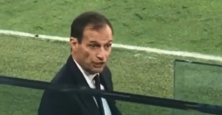 Allegri tokom utakmice POLUDIO na zvijezdu tima: "Izlazi van!"