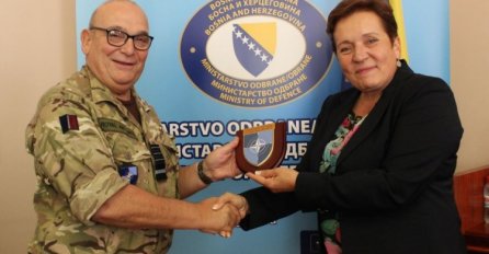 Predsjedavajući Vojnog komiteta NATO-a posjetio Ministarstvo odbrane i OS BiH