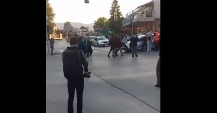 GOLFOM "PETICOM" POKUŠAO ZGAZITI DAVORA DRAGIČEVIĆA: Objavljen snimak incidenta iz Banjaluke! (VIDEO)