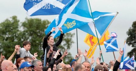 Dvadeset hiljada ljudi prosvjedovalo za neovisnost Škotske