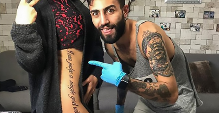 Ona se skinula i pokazala novu tetovažu: Sada joj se svi smiju, a kad vidite donji dio i vi ćete!