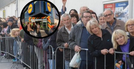 Drugi dan LIDL-a u Srbiji: Ispred objekta vozilo Hitne pomoći, NIKO NE VJERUJE DA SE OVO DOGAĐA!