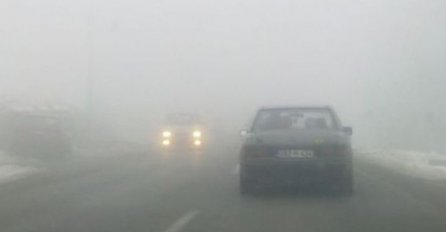 Vozači oprez, magla u kotlinama i uz riječne tokove