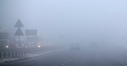 TREBA BITI IZUZETNO OPREZAN Magla smanjuje vidljivost na više putnih pravaca