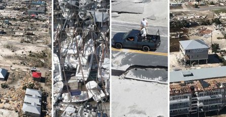 APOKALIPTIČNI PRIZORI NAKON URAGANA, CIJELA MJESTA NESTALA SA LICA ZEMLJE: Pogledajte kako sada izgleda Florida (FOTO)