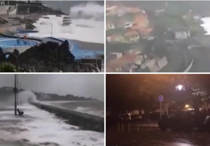 PRATITE UŽIVO! URAGAN UDARIO U EVROPU: Bijesna oluja čupala drveće, stotine hiljada ljudi bez struje! (VIDEO)