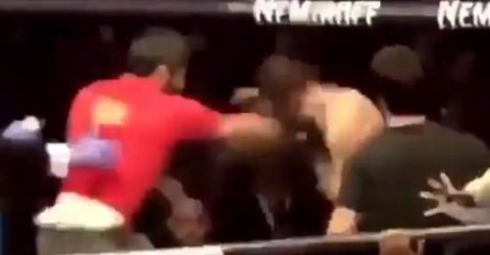 PROCURIO SNIMAK KOJI SU SVI ŽELJNO ČEKALI: Pogledajte kako je Khabibov trener izdegenečio McGregora