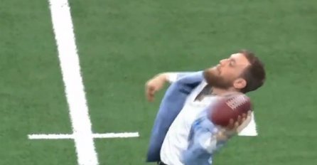 DRUŠTVENE MREŽE SE USIJALE: Irski lajavac se okušao u američkom fudbalu i OSRAMOTIO KAO NIKADA!