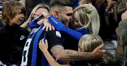 WANDA BLISTALA NA TRIBINAMA, A ONDA IZNENAĐENJE: Draga, jesi zadovoljna? Mauro srušio Milan pa...