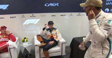 SVI SU BILI ZATEČENI: Kimi Raikkonen iznenadio Hamiltona čudnim pitanjem nakon utrke!