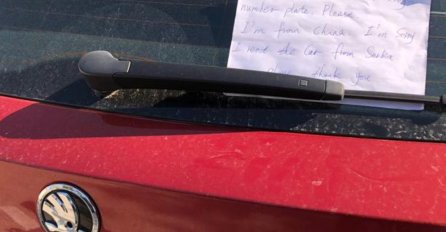 KINEZ DOŠAO U HRVATSKU AUTOM SA SRPSKIM TABLICAMA, A ONDA OSTAVIO PORUKU: "Sad smo zaista dotakli dno" (FOTO)