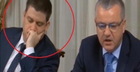 TRLJAO OKO, TREPTAO, PA ZADRIJEMAO: Hrvatski ministar zaspao na sjednici Vlade