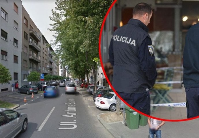 UŽAS U ZAGREBU, KOD KOLINDINE ZGRADE UHAPŠEN NAORUŽAN MUŠKARAC:  Na ulici specijalci pripadnici interventne policije s pancirkama i kacigama