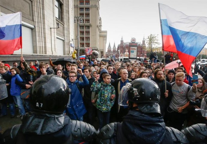 RUSIJA: Uhapšeno oko 50 osoba koje su učestvovale u demonstracijama