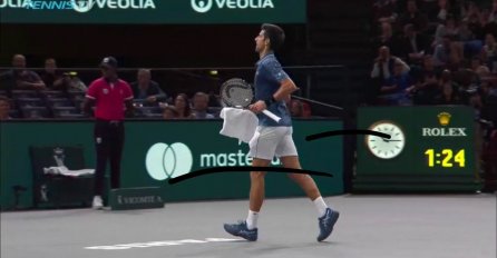 NOVAK IZNENADA PREKINUO MEČ U PARIZU I U PANICI POTRČAO PREMA PUBLICI: "Srce nam je stalo kad smo ga vidjeli" (FOTO)